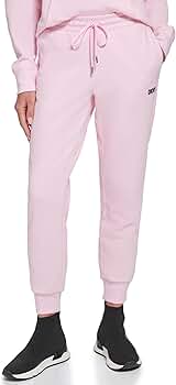 Amazon.com: DKNY Women's Sport Metallic Stripe Logo Fleece